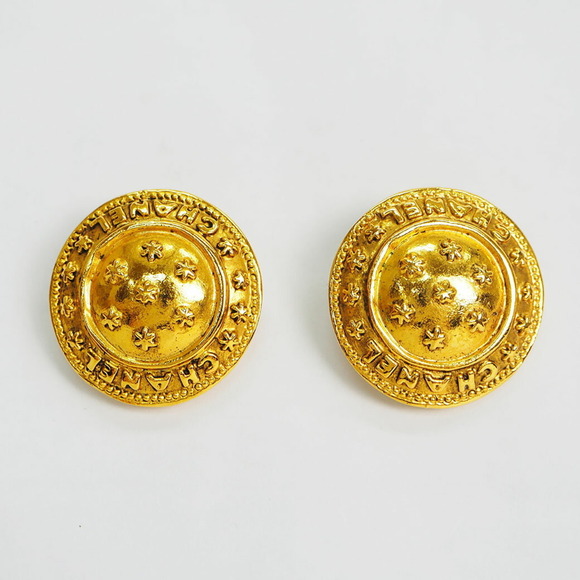 CHANEL Jewelry - CHANEL Authentic Gold Earrings